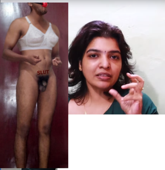 Not a man.Anjana humiliating small dick
