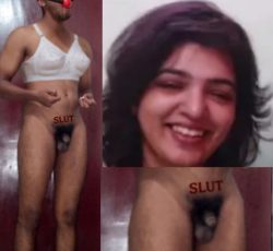 Not a man. Anjana humiliating small dick
