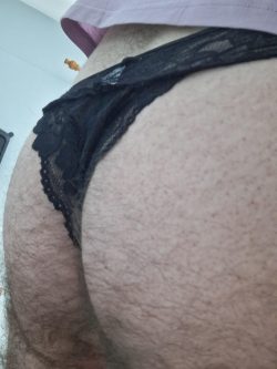 With thongs/panties
