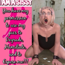 Typical sissy slut