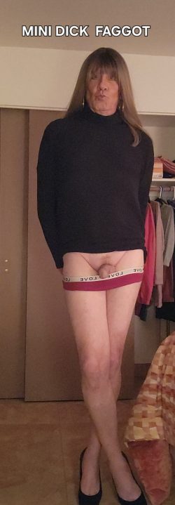 Self-Exposing Sissy Faggot
