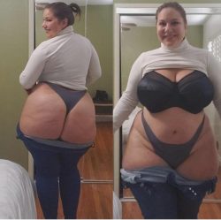 Thong Under Jeans