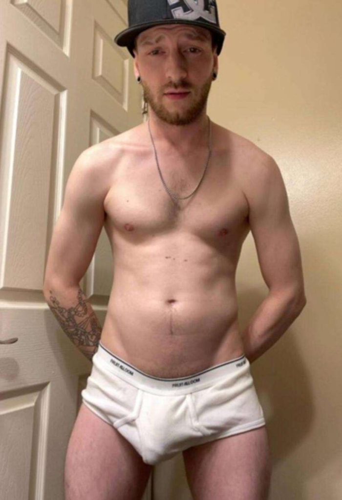 Tighty whitey faggot Treyce Yano