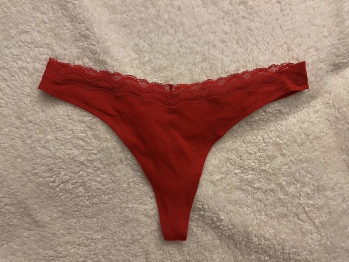 Chubby Woman’s Thong