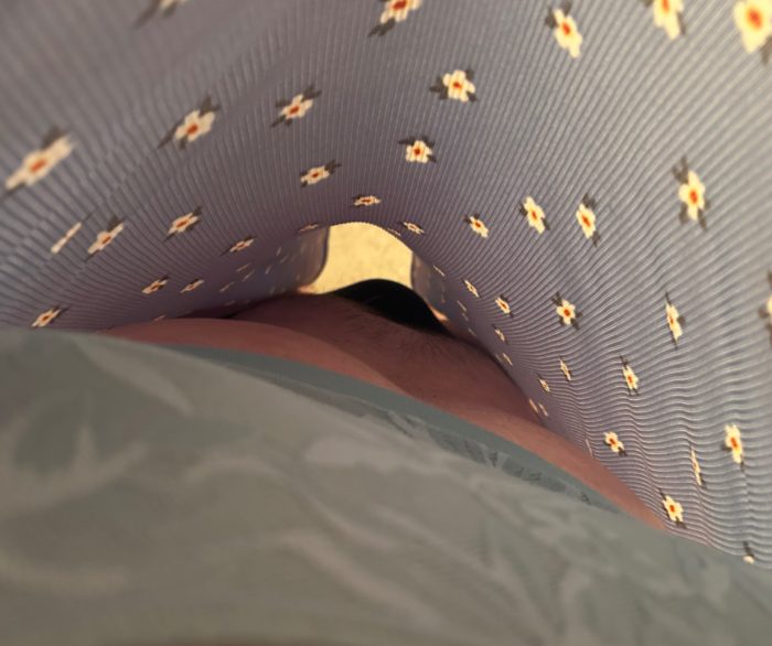 Me again. What’s under her dress?