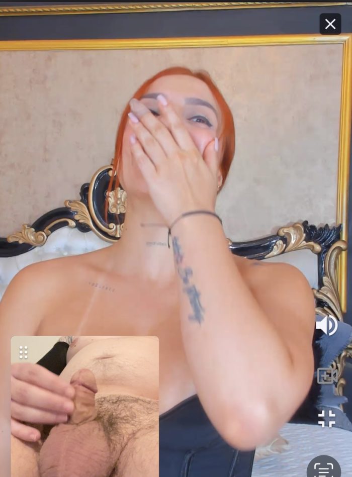 Cam Girl Cock Reactions Pt. 9