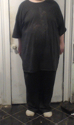 FatAssSmallDick clothed and nsked profile gif