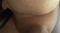 Siasy Peter Weaver inserts black dildo in ass gif