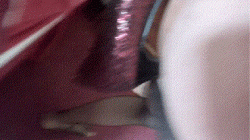 Sissy Peter Weaver aka Tricia Beaver sticks heel of high heel shoe in ass