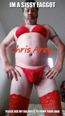 Chris Arey Spread Eagle for Hard Cock