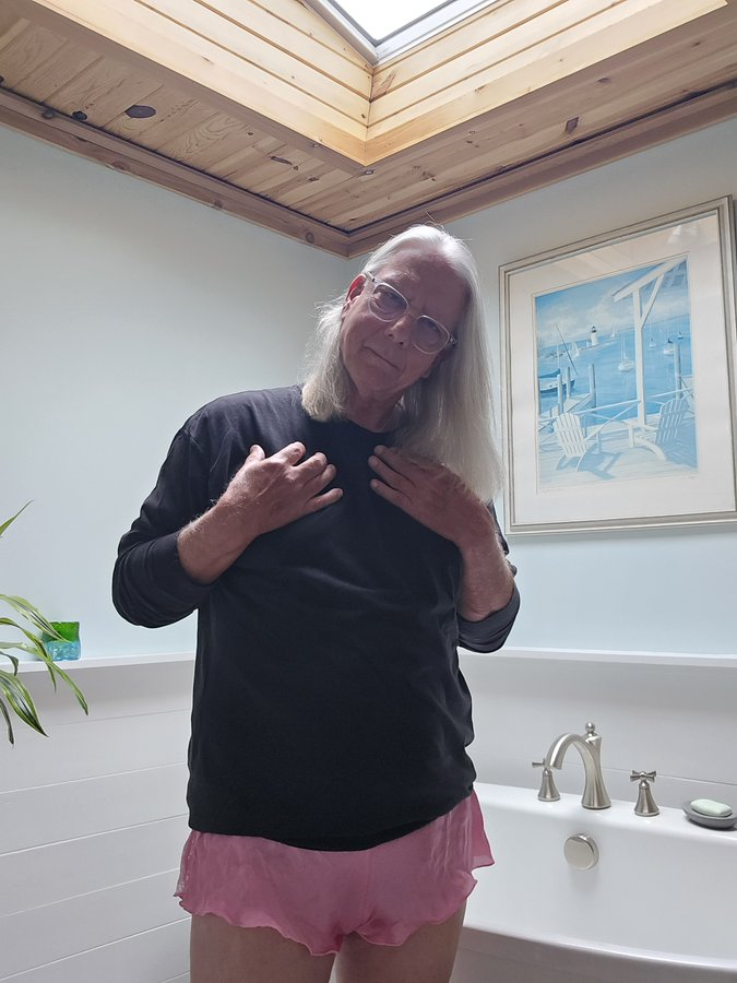 Sissy Markie Cotton is his feminine clothes and lingerie. Doesn’t he look better as a Siss ...