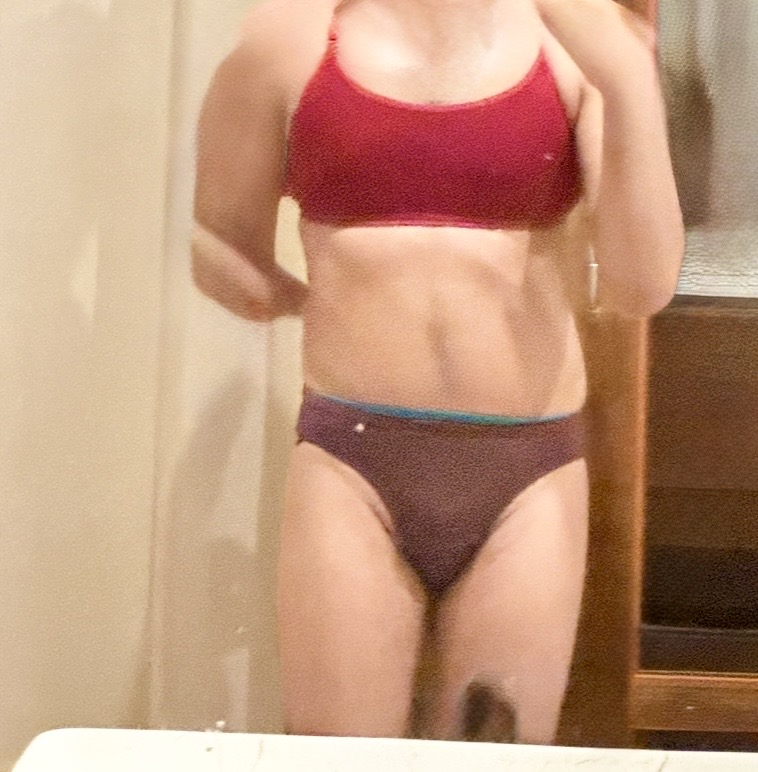 Sissy Bitch Boy Exposed In Bikini With Small Dick out LMAO😂😂💅💅