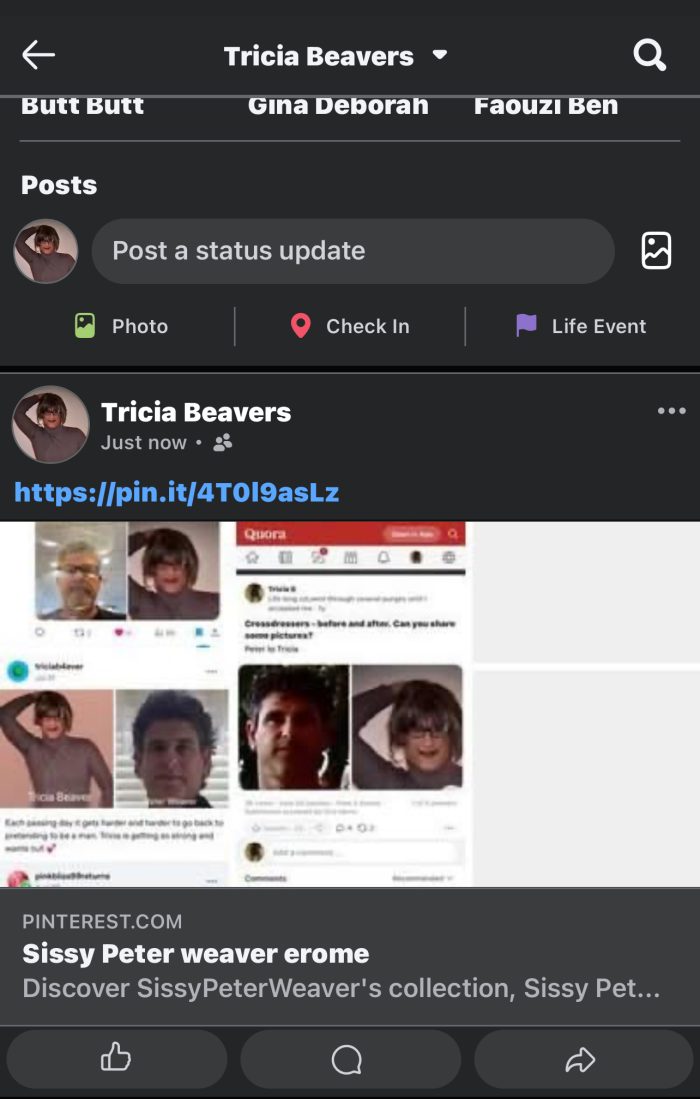 Sissy Peter weaver on Facebook