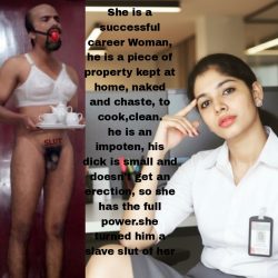 Small dick slave husband